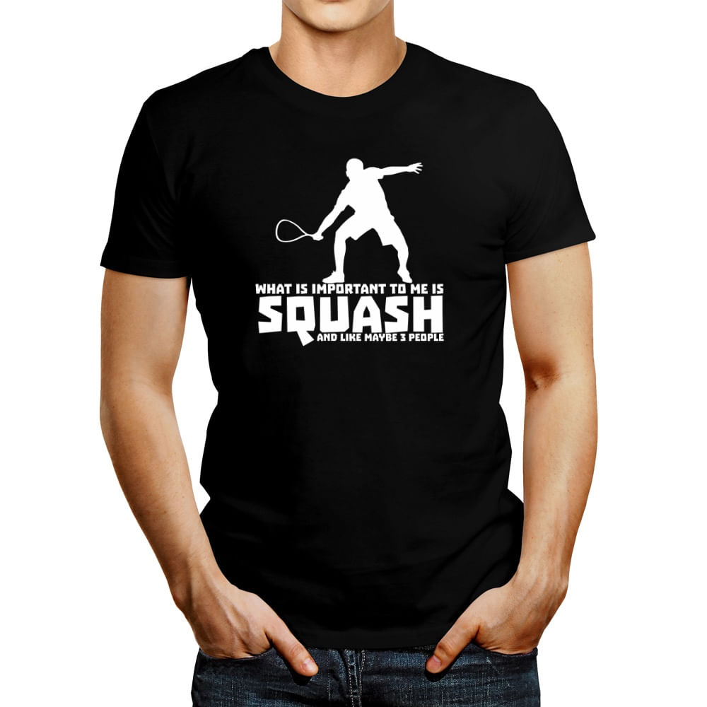 Polo de Hombre Idakoos What Is Importantme Is Squash And Maybe 3