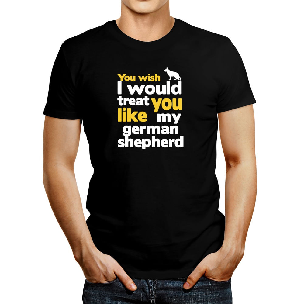Polo de Hombre Idakoos You Wish Would Treat You Like German Shepherd