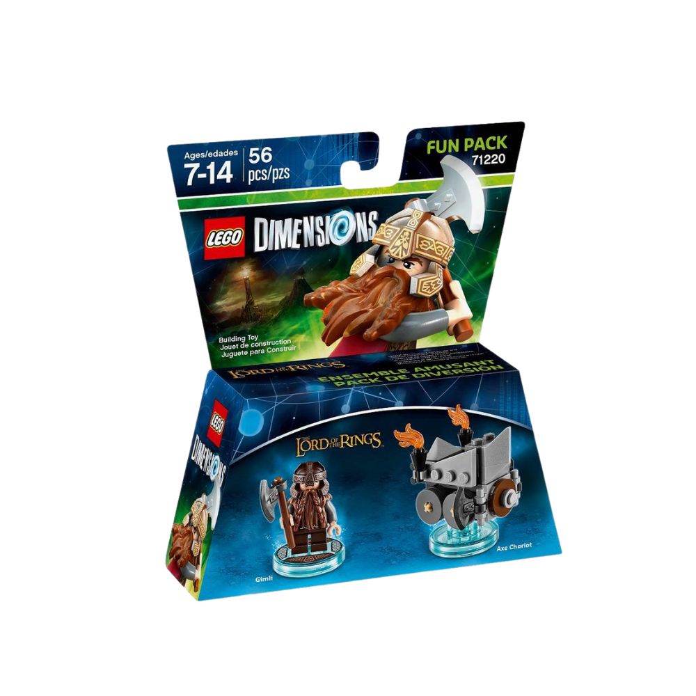 Lego Dimensions Lord of The Rings Gimli Fun Pack