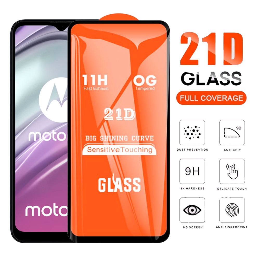 Mica para Motorola G6 Protector 21D de Vidrio Templado