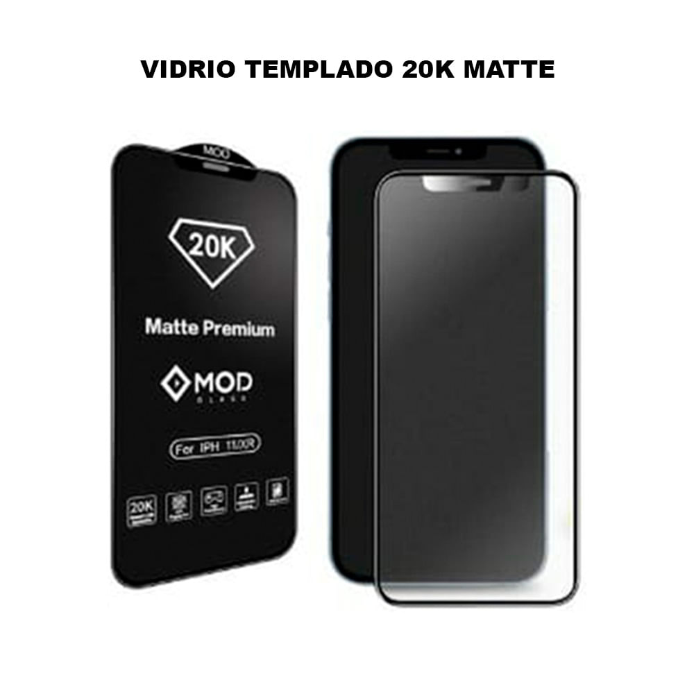 Mica for iPhone 6 Plus Black 20K Mate Resiste y Protege contra Caidas y Golpes