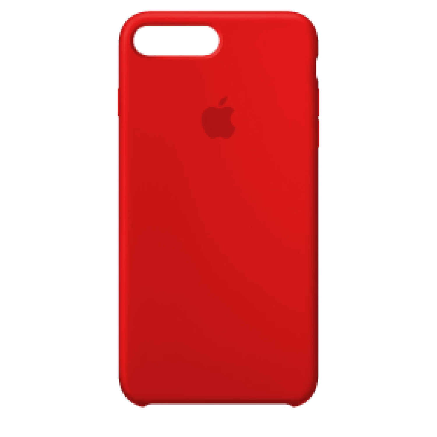 Case De Silicona Iphone 8 Plus Rojo