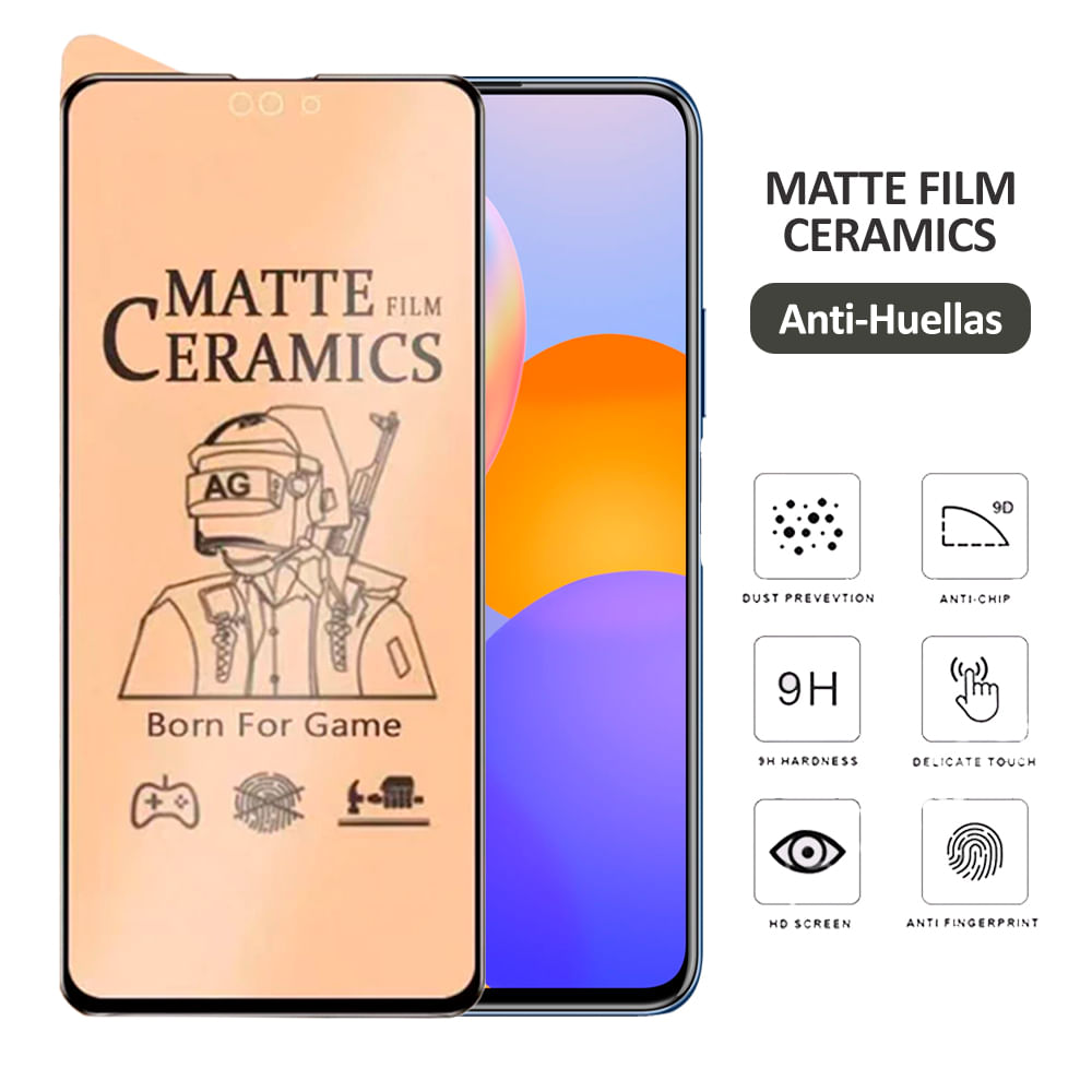 Mica para Huawei P Smart 2019 Protector Ceramica Mate Resistente a Caidas y Golpes