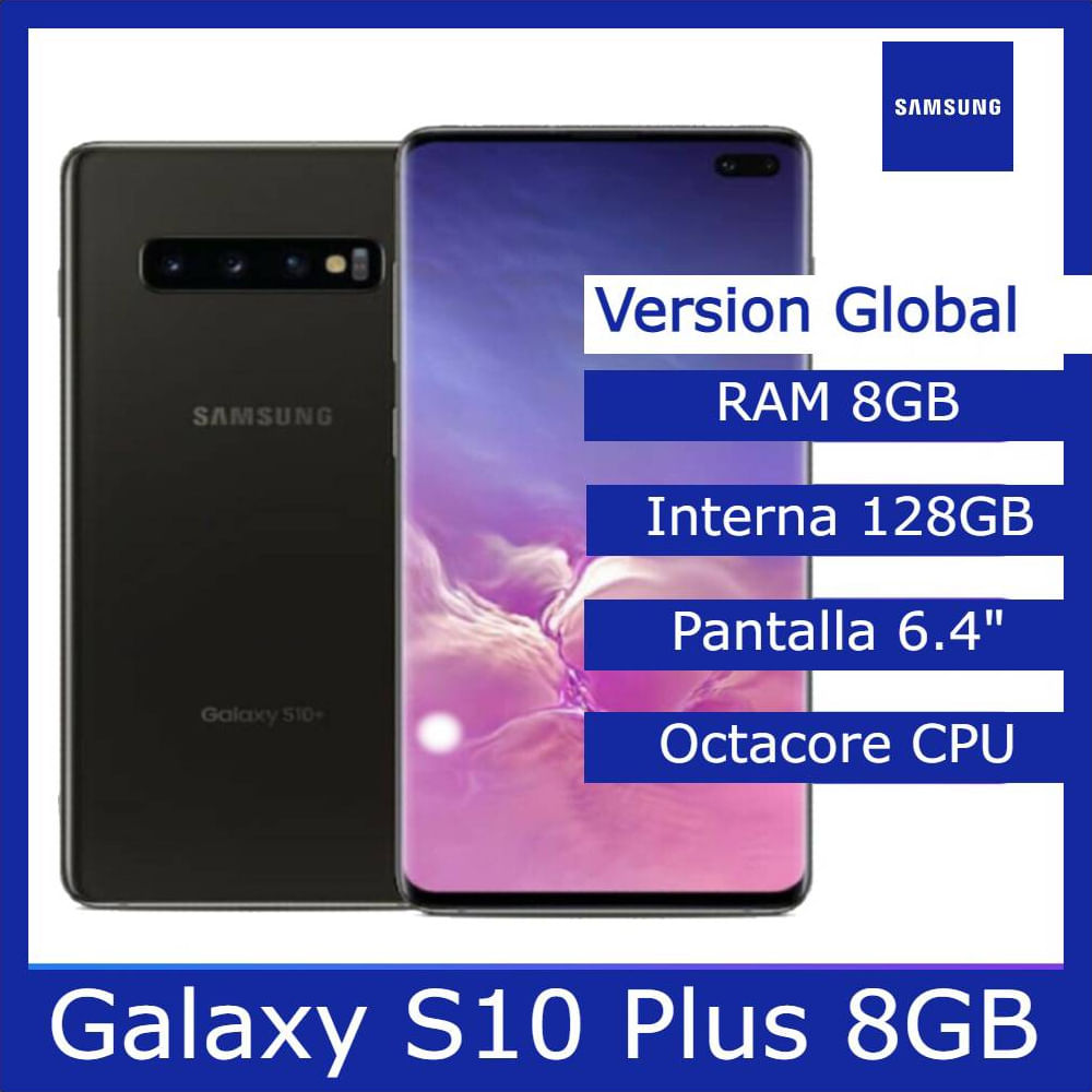 Samsung Galaxy S10 Plus 8gb 128gb Negro