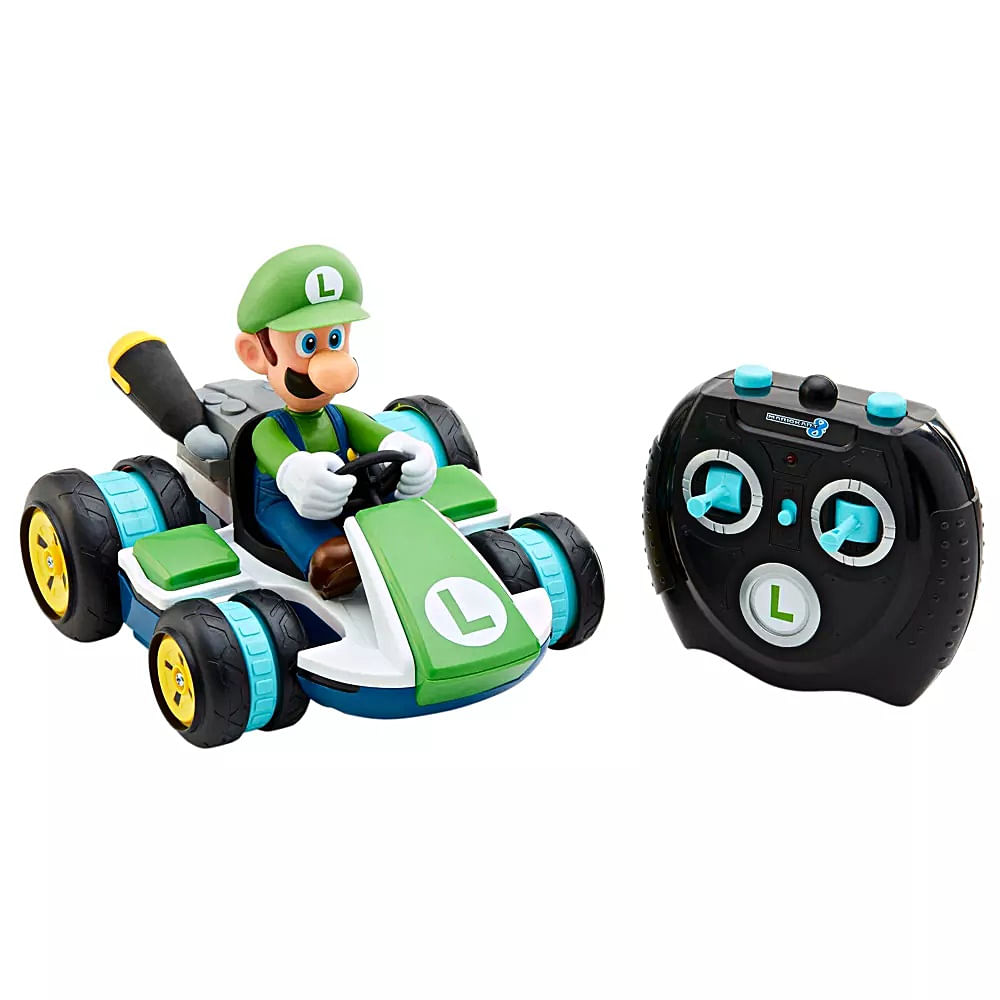 Carro a Control Remoto Antigravedad Nintendo Luigi Mario Bros