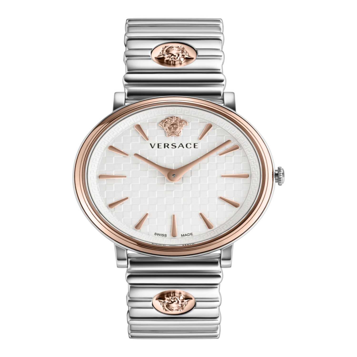 Reloj V-Circle Logomania Ve8105022 Versace para Mujer en Plata