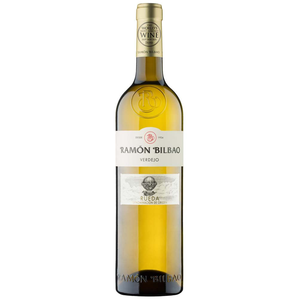 Vino Blanco RAMON BILBAO Rueda Verdejo Botella 750ml