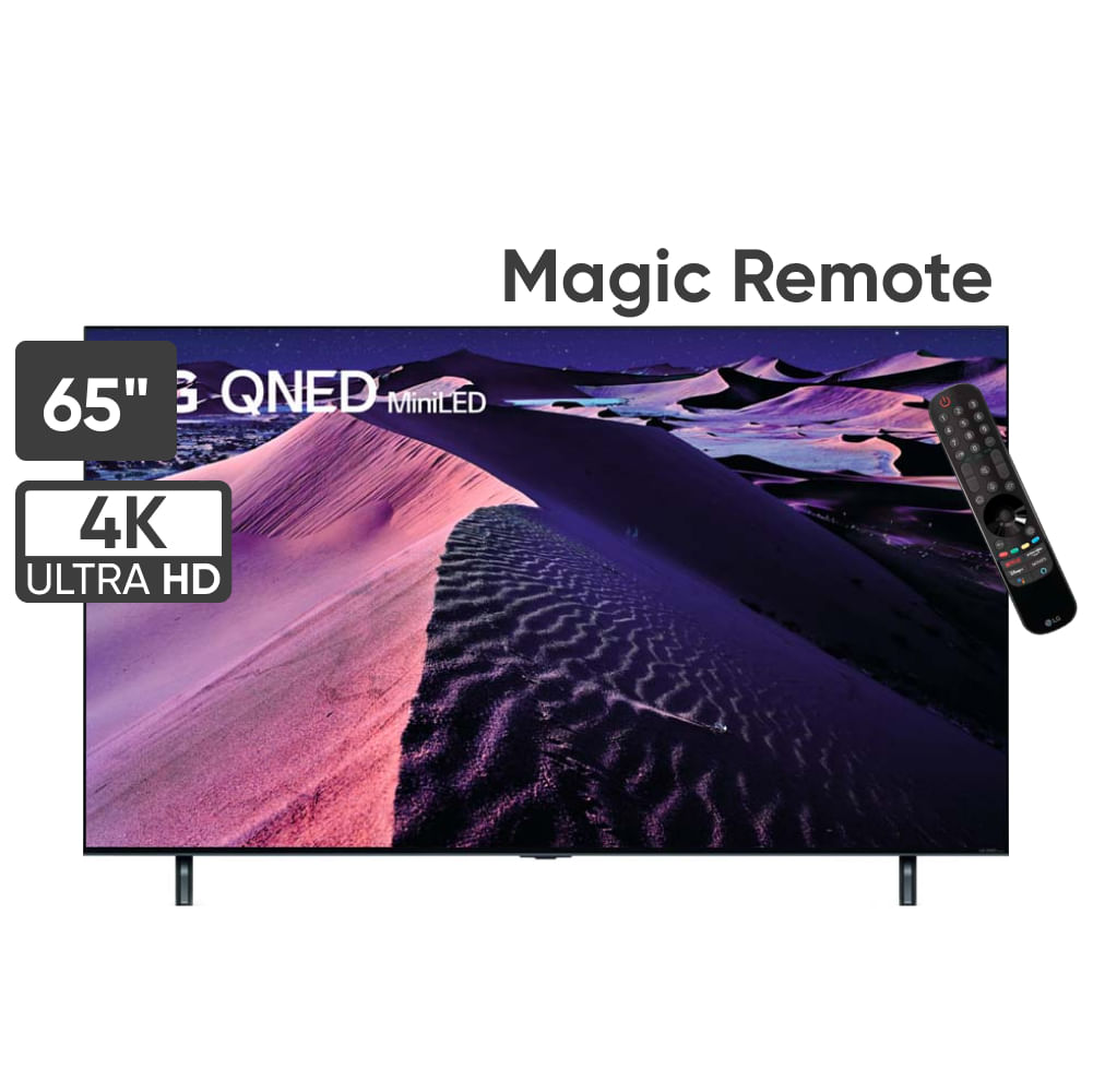Televisor LG QNED Mini LED 65'' UHD 4K ThinQ AI 65QNED85