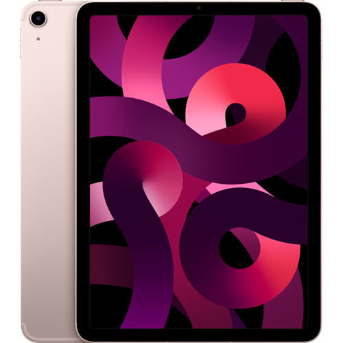 Apple iPad Air de 10,9&quot; con chip M1 (5.ª generación, 64 GB, Wi-Fi + 5G, rosa)