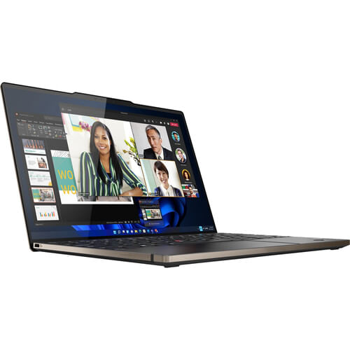 Lenovo ThinkPad Z13 Gen 1 Notebook de pantalla táctil (negro y bronce con cuero vegano)