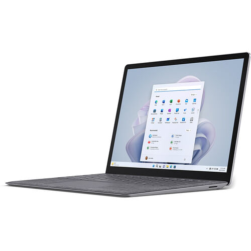 Laptop de superficie multitáctil Microsoft 5 de 15&quot; (platino, metal)