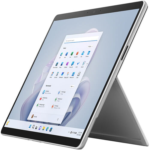 Microsoft 13 "Multi-touch Surface Pro 9 para negocios (platino, solo Wi-Fi)