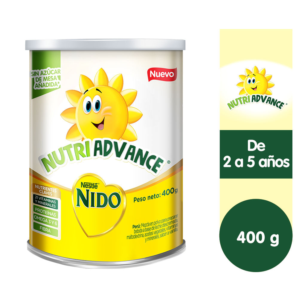 Complemento Nutricional NIDO Lata 400g
