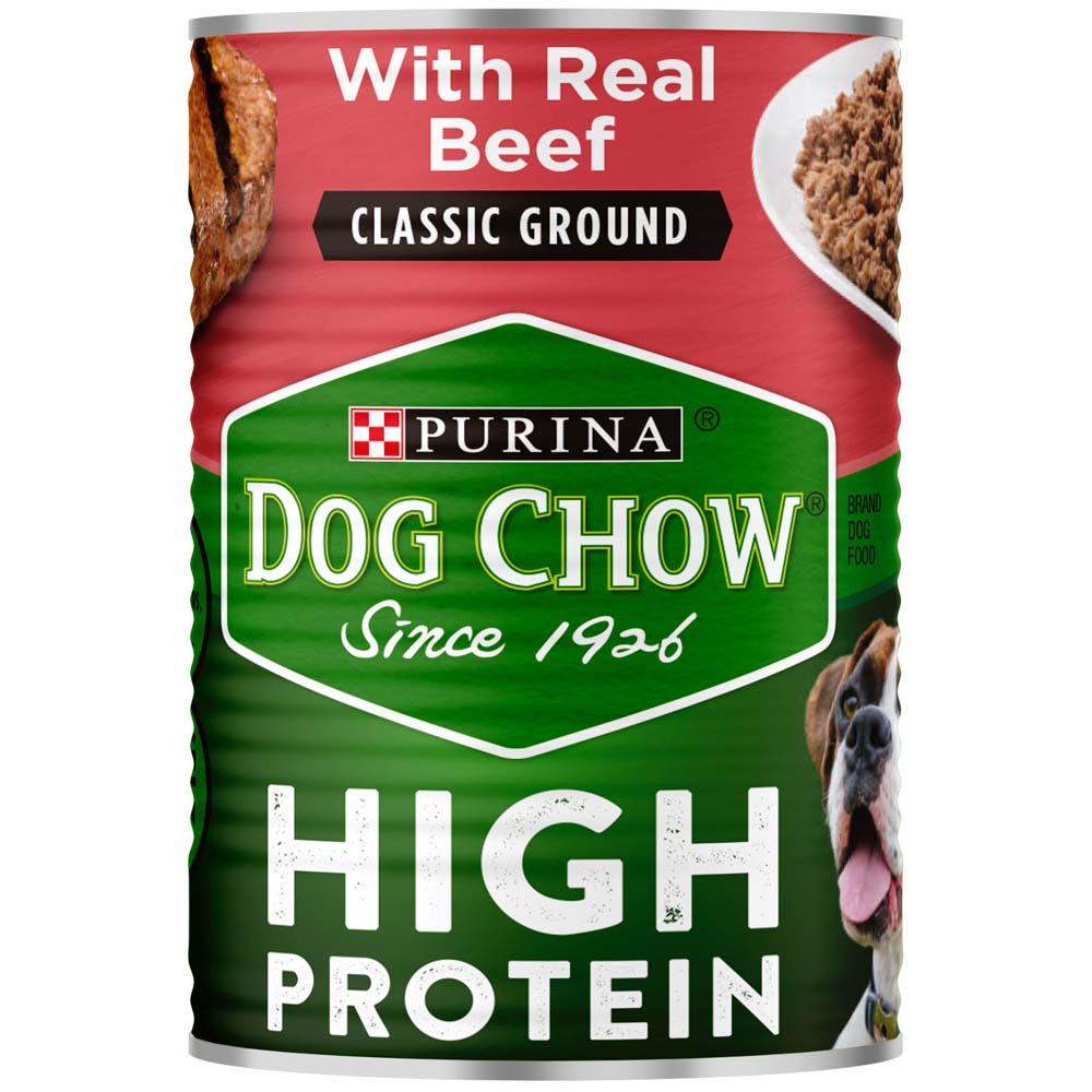 Alimento Húmedo para Perro DOG CHOW High Protein Carne 368gr