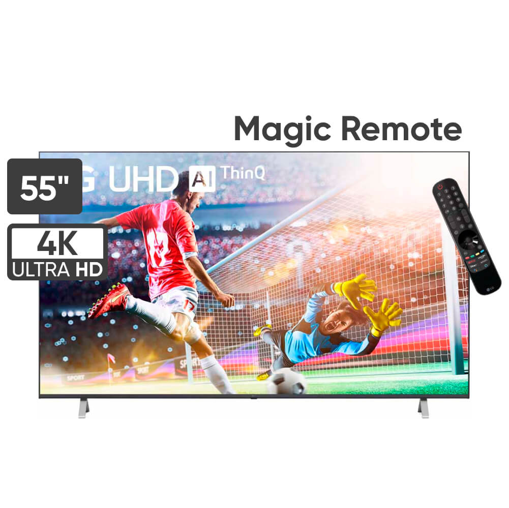Televisor LG LED 55'' UHD 4K THINQ AI 55UP7760