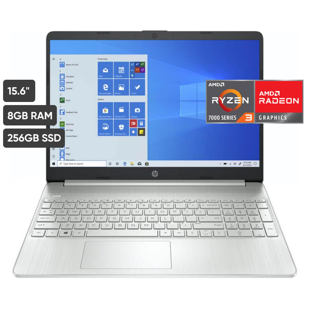 Laptop HP 15-FC0006LA 15.6" AMD Ryzen 3 (7000 series) 8GB 256GB SSD