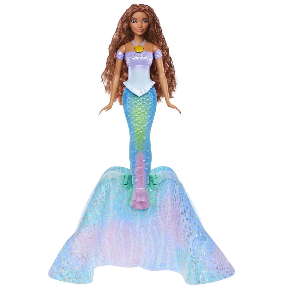 Muñeca DISNEY PRINCESS Ariel Transformación Mágica para niñas de 3 años en adelante