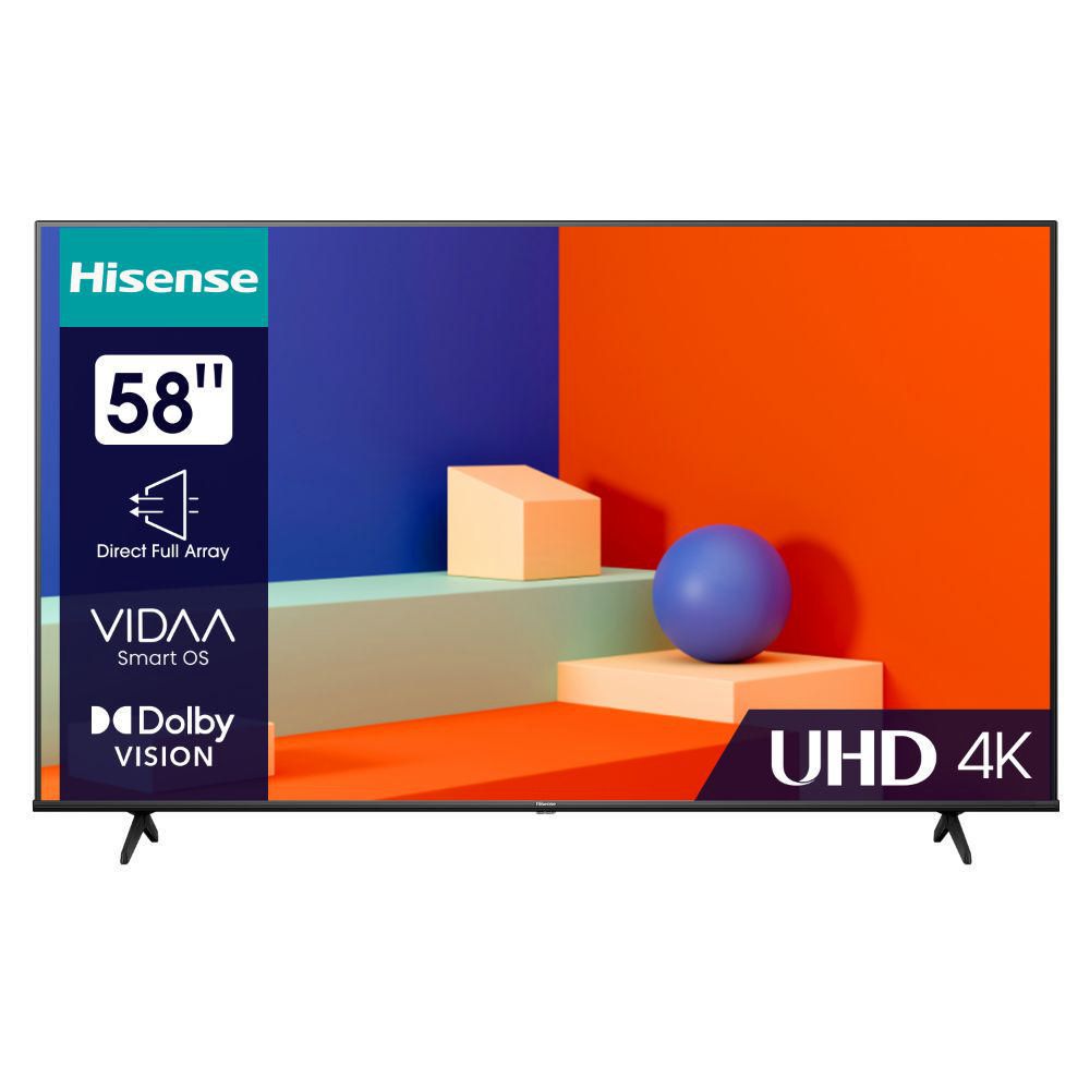 Televisor Hisense 58" 58A6K Led Ultra HD 4K
