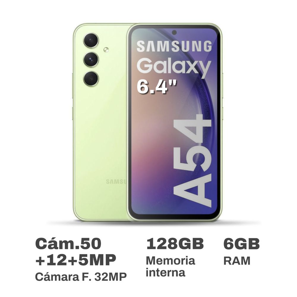 Celular Samsung Galaxy A54 6.4" 6GB RAM 128GB Lima