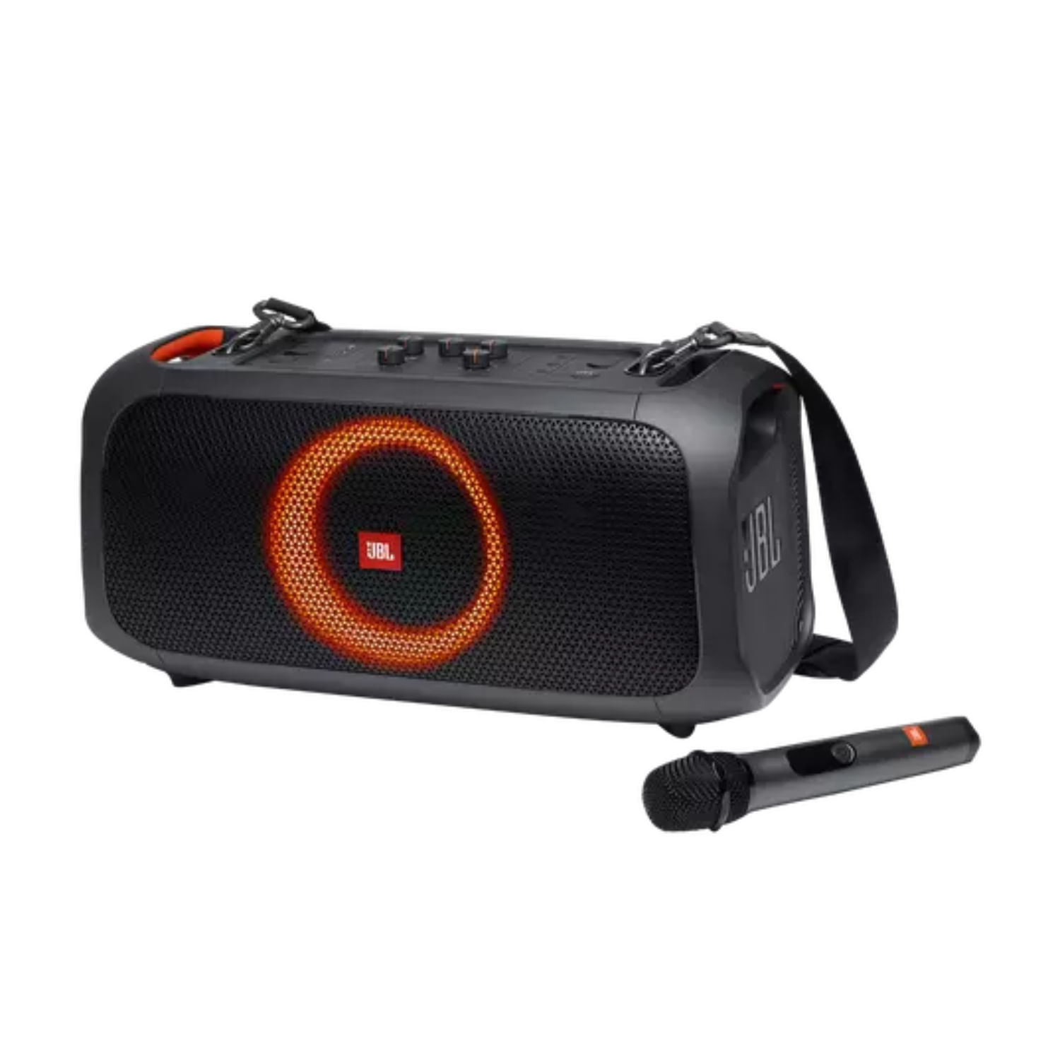 JBL Parlante Bluetooth PartyBox On-The-Go 100W Negro