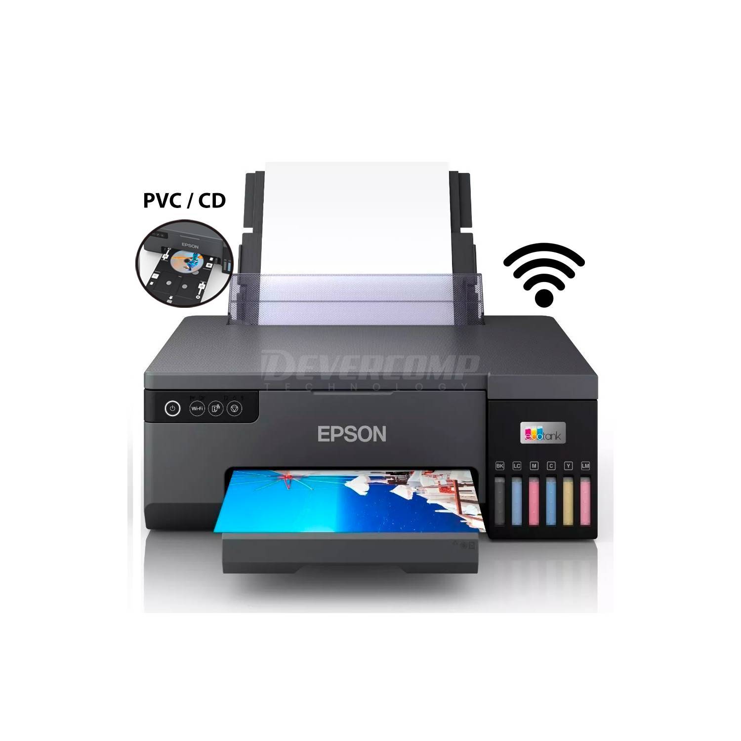 Impresora Epson L8050 Fotografica CD PVC Wifi