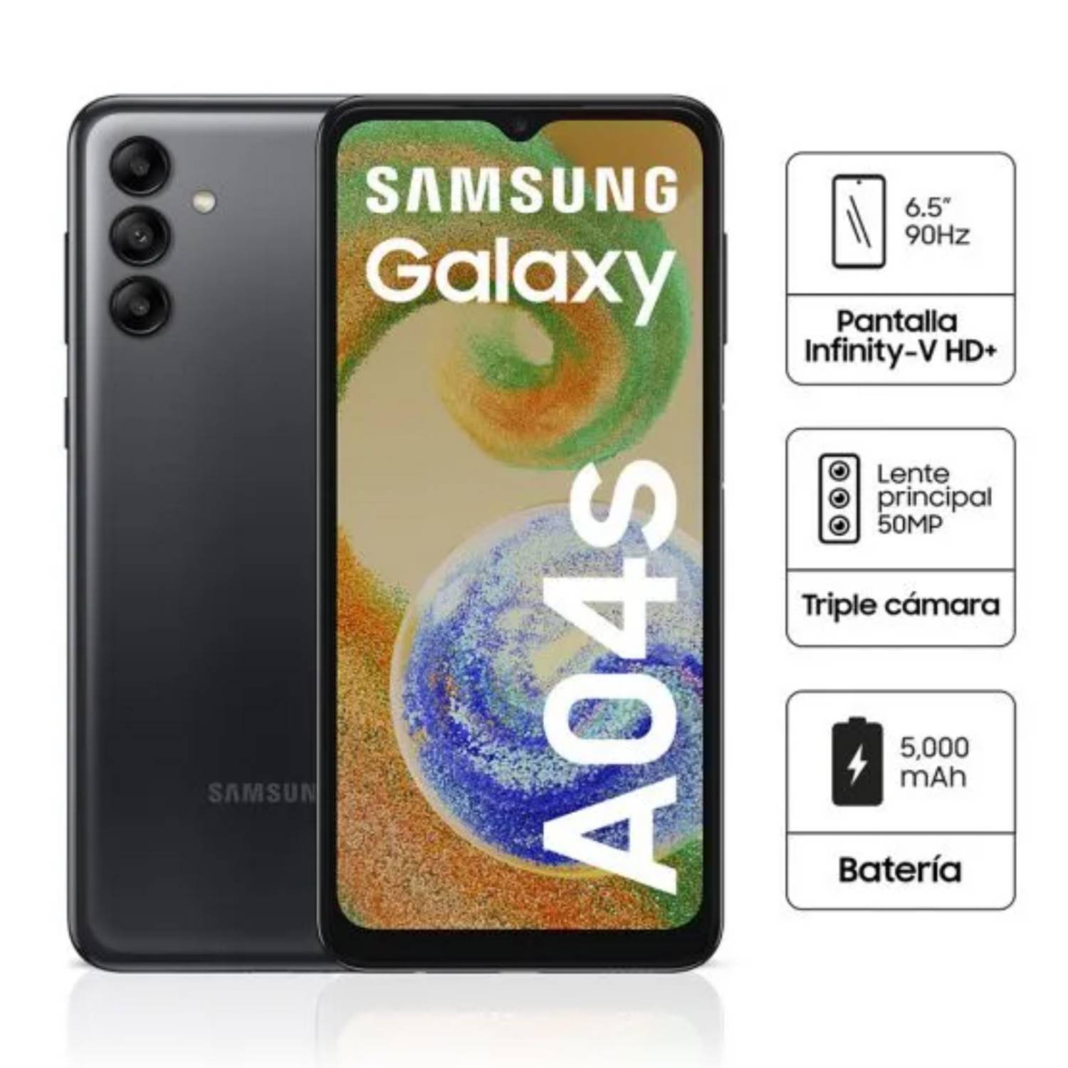 Samsung Galaxy A04S RAM 4GB 64GB Negro