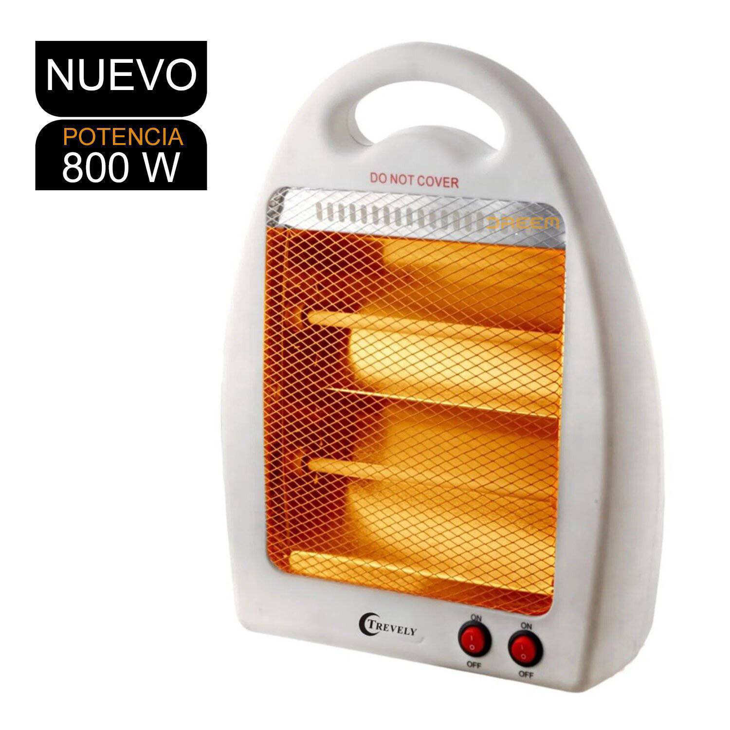 Calefactor de Cuarzo Trevely TCH-010 Blanco