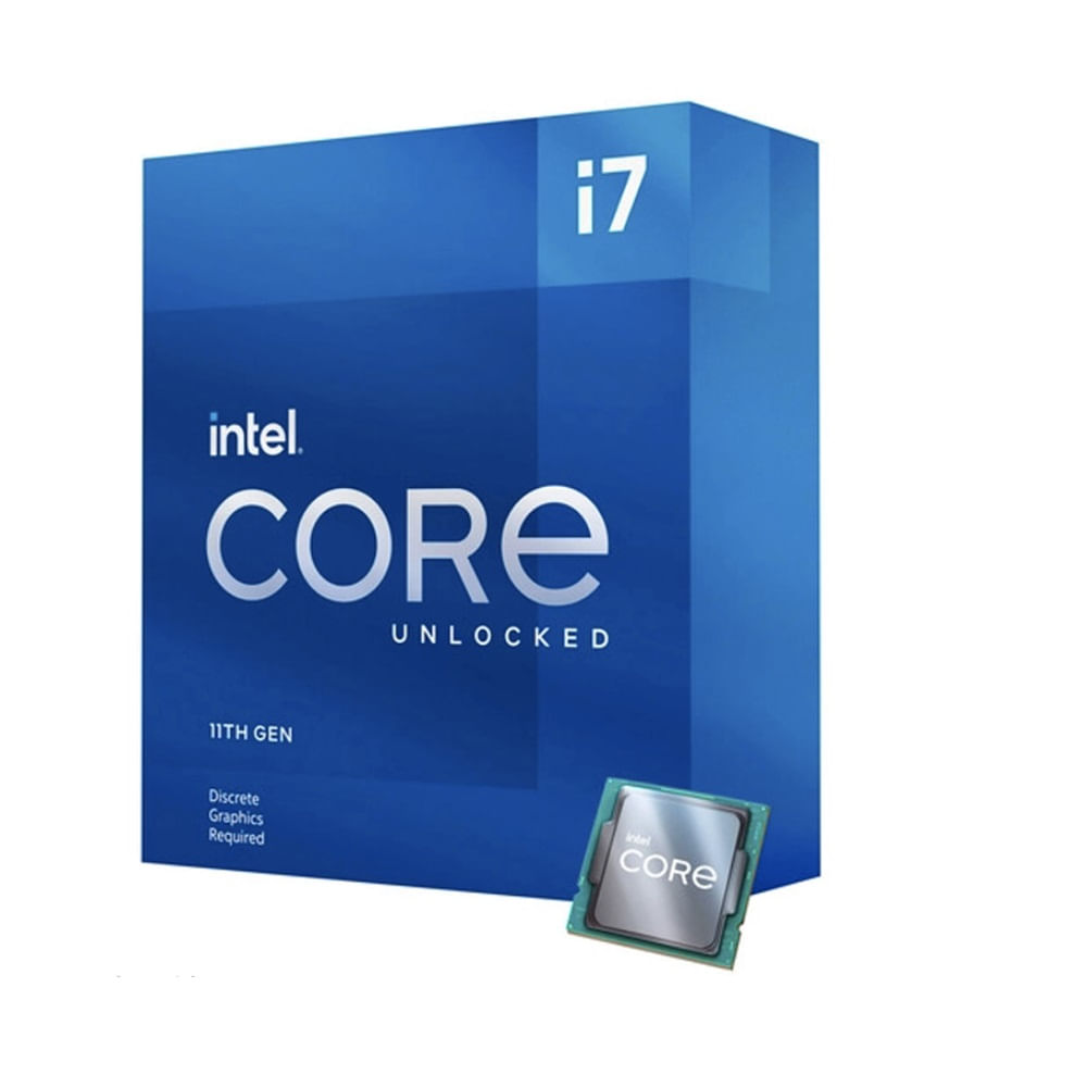 Procesador Intel Core i7-11700KF 3.6-5.GHz 16MB Caché LGA1200 125W 14nm