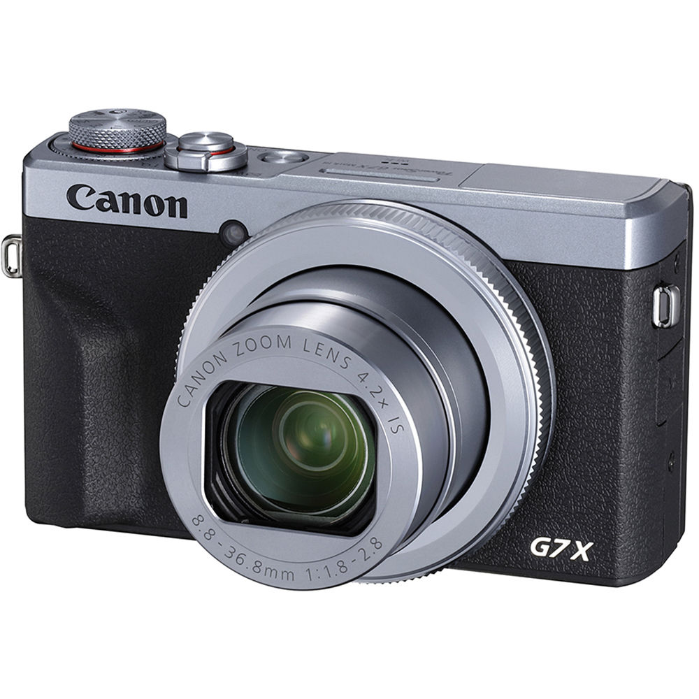 Cámara Digital Canon Powershot G7 X Mark Iii Plateada