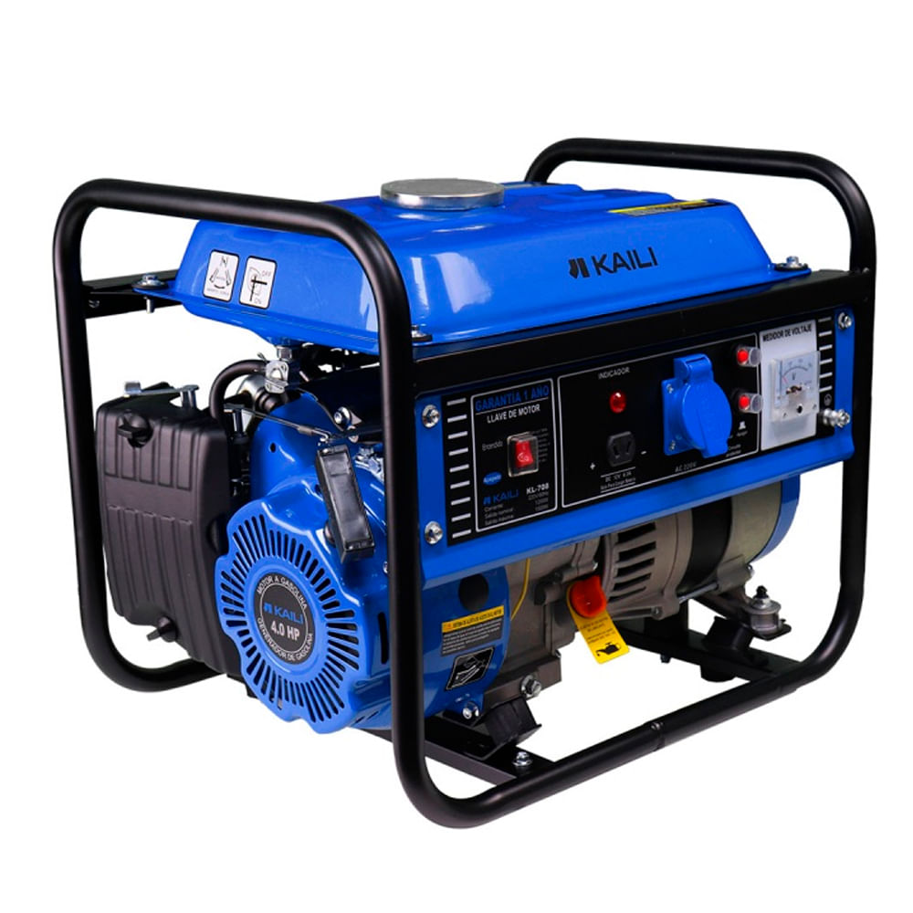 Generador a Gasolina 1500W / 1200W 4T Kaili KL708