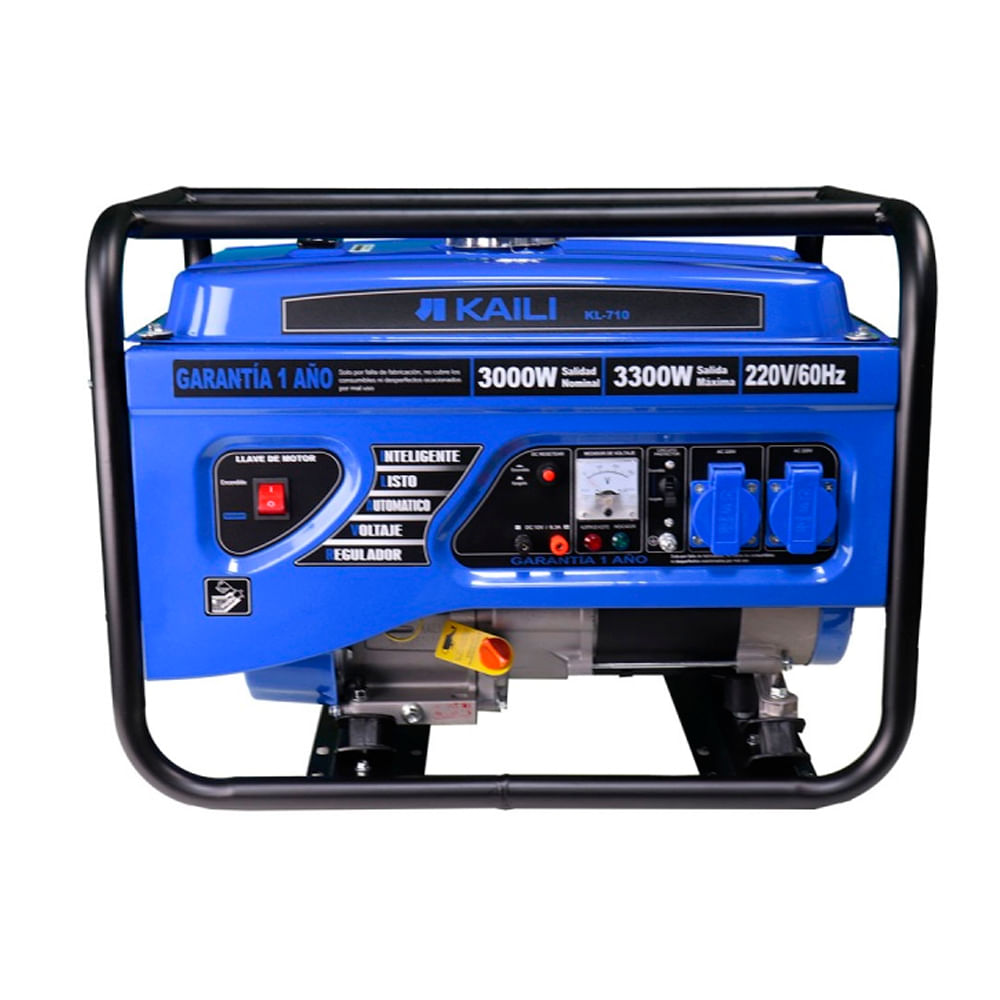 Generador a Gasolina 3300W / 3000W 4T Kaili KL710