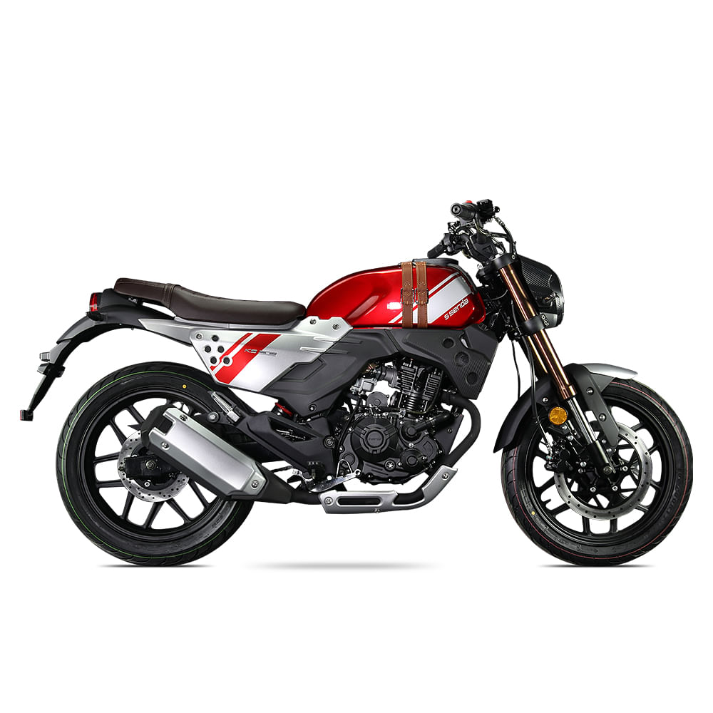 Motocicleta Ssenda KS 202 Rojo