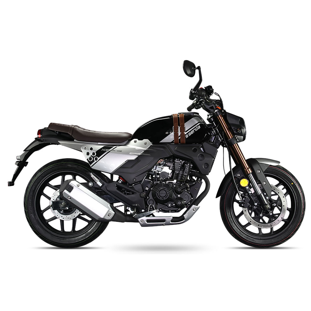 Motocicleta Ssenda KS 202 Negro