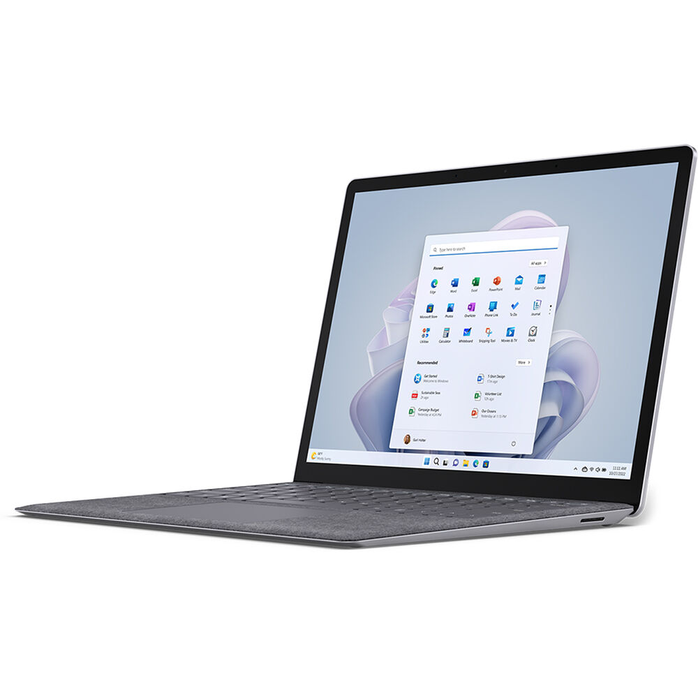 Portátil Microsoft Surface Laptop 5 de 15 con Multi Touch Platinum Metal