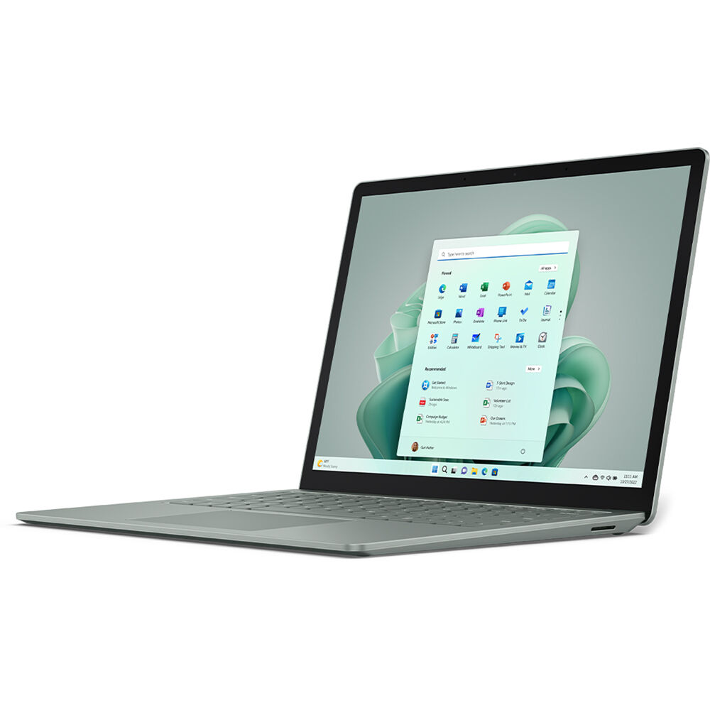 Portátil Microsoft Surface Laptop 5 Multi Touch de 13.5 Sage Metal