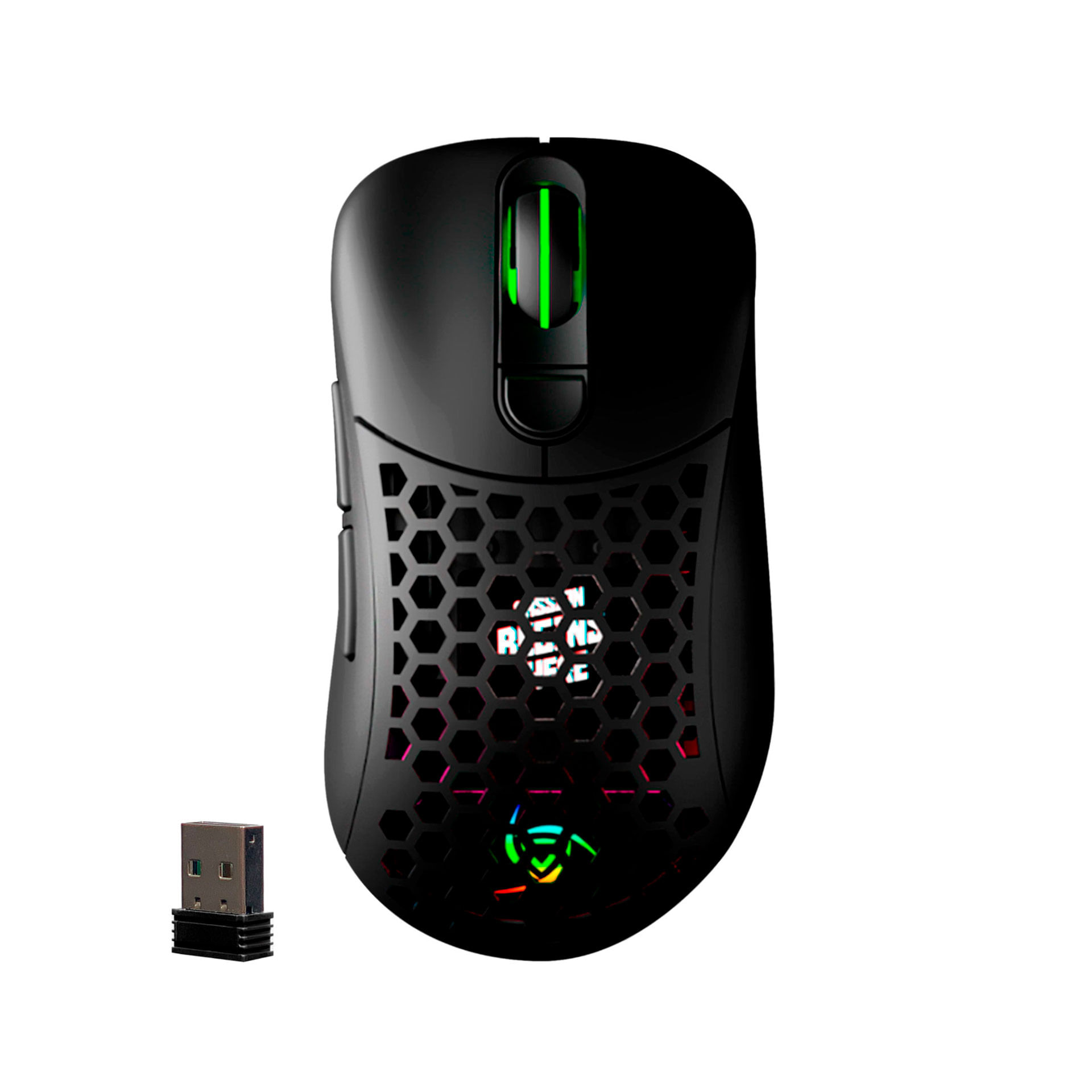 Mouse Gamer VSG Aquila Fly Inalámbrico Negro Mate