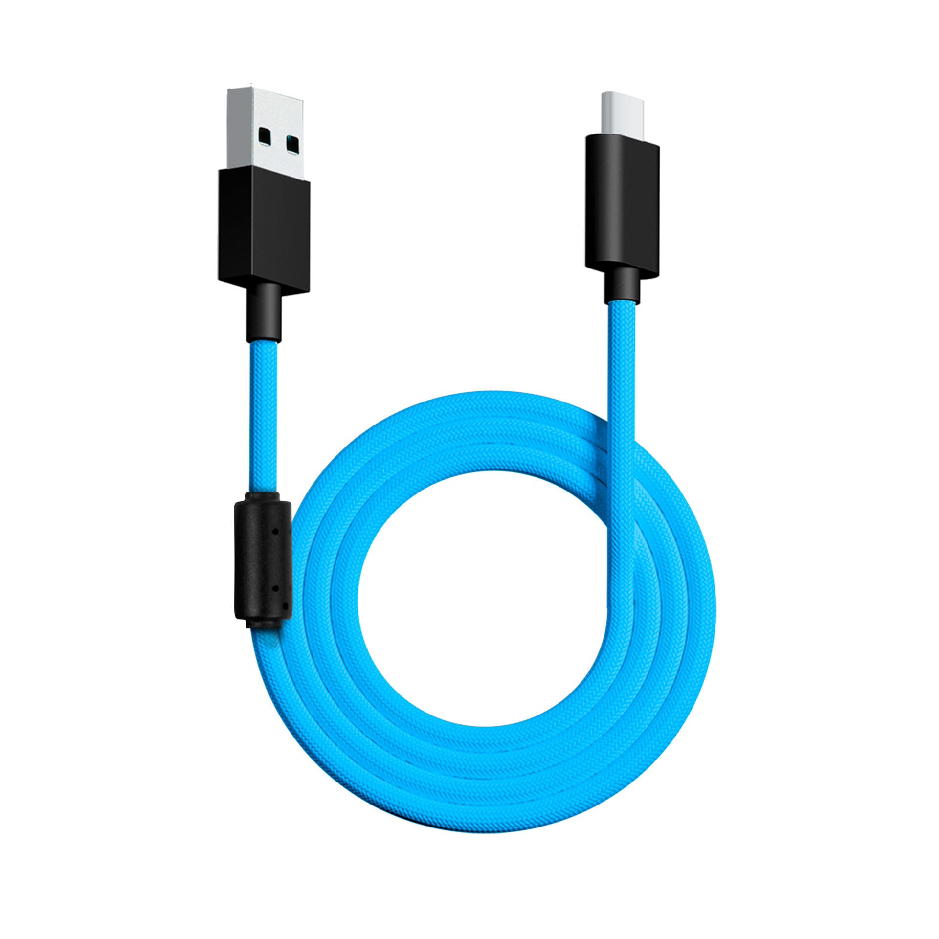 Cable USB Tipo C Trenzado VSG Aquila Azul