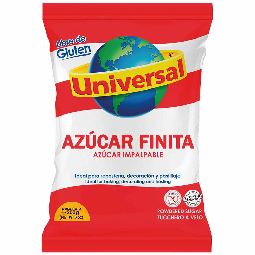 Azúcar Impalpable UNIVERSAL Bolsa 200g