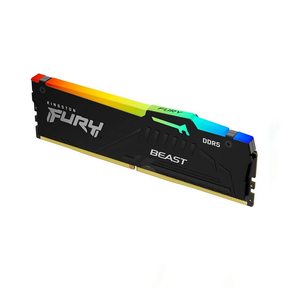 Memoria RAM Kingston Fury Beast 8GB DDR5-5600MHz RGB