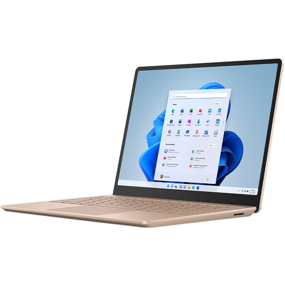 Laptop Go 2 Microsoft Surface de 12.4 Multi Touch Sandstone