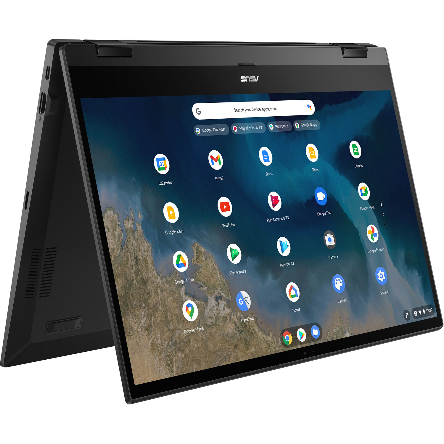 Notebook Asus Chromebook Flip Cm5 15.6 64Gb Multi Touch 2 en 1