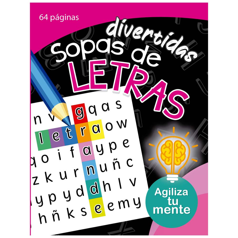 Libro Infantil DGNOTTAS Sopa Letras Divertidas