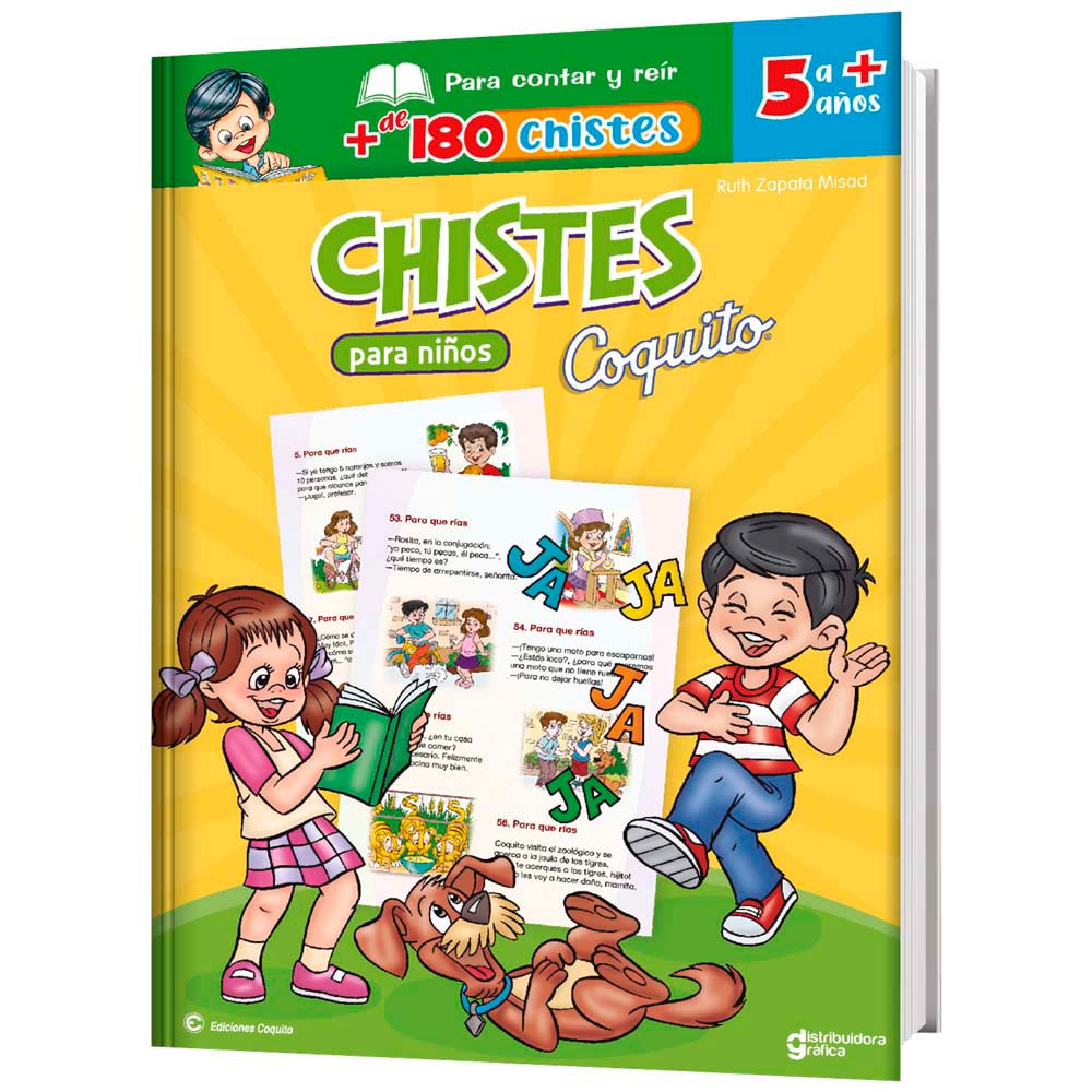 Libro Infantil DGNOTTAS Chistes Para Niños Coquito