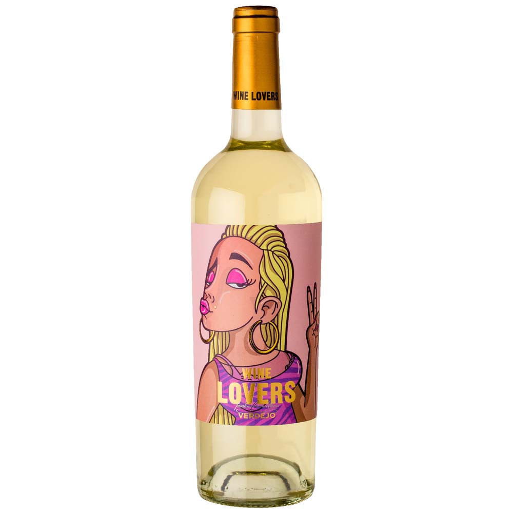 Vino Blanco WINE LOVERS Verdejo Botella 750ml