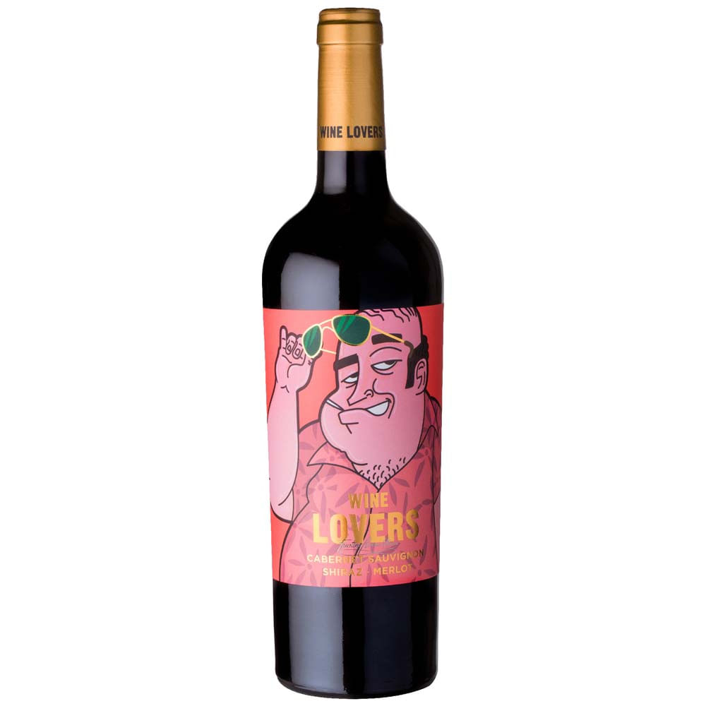 Vino Tinto WINE LOVERS Blend Botella 750ml