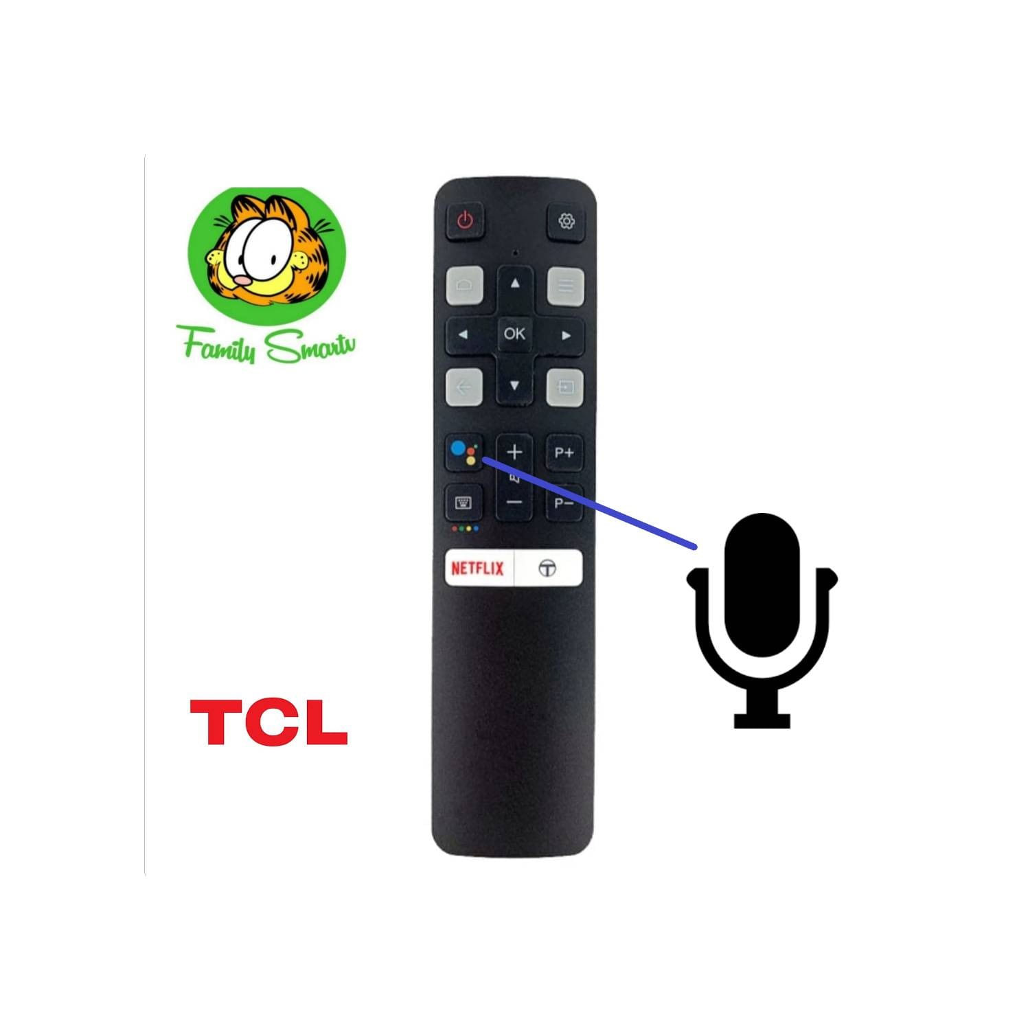 Control Remoto para Tv smart Tcl Original Modelo RC802V
