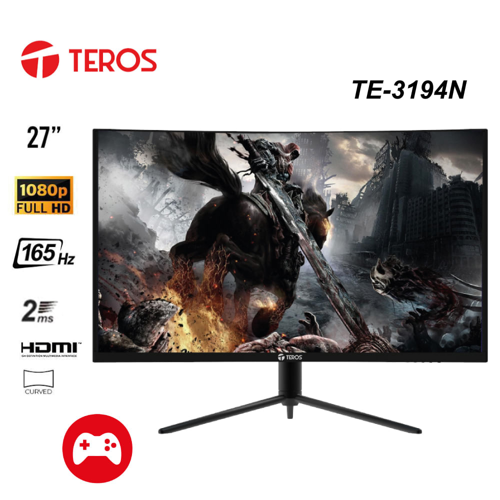 Monitor Gamer Teros Te-3194N 27" Full HD 165Hz