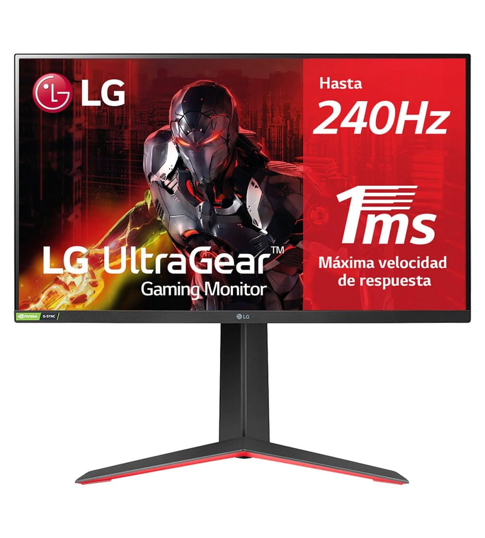 Monitor Gamer LG Ultragear 27" 240HZ 1MS (27GP750-B)