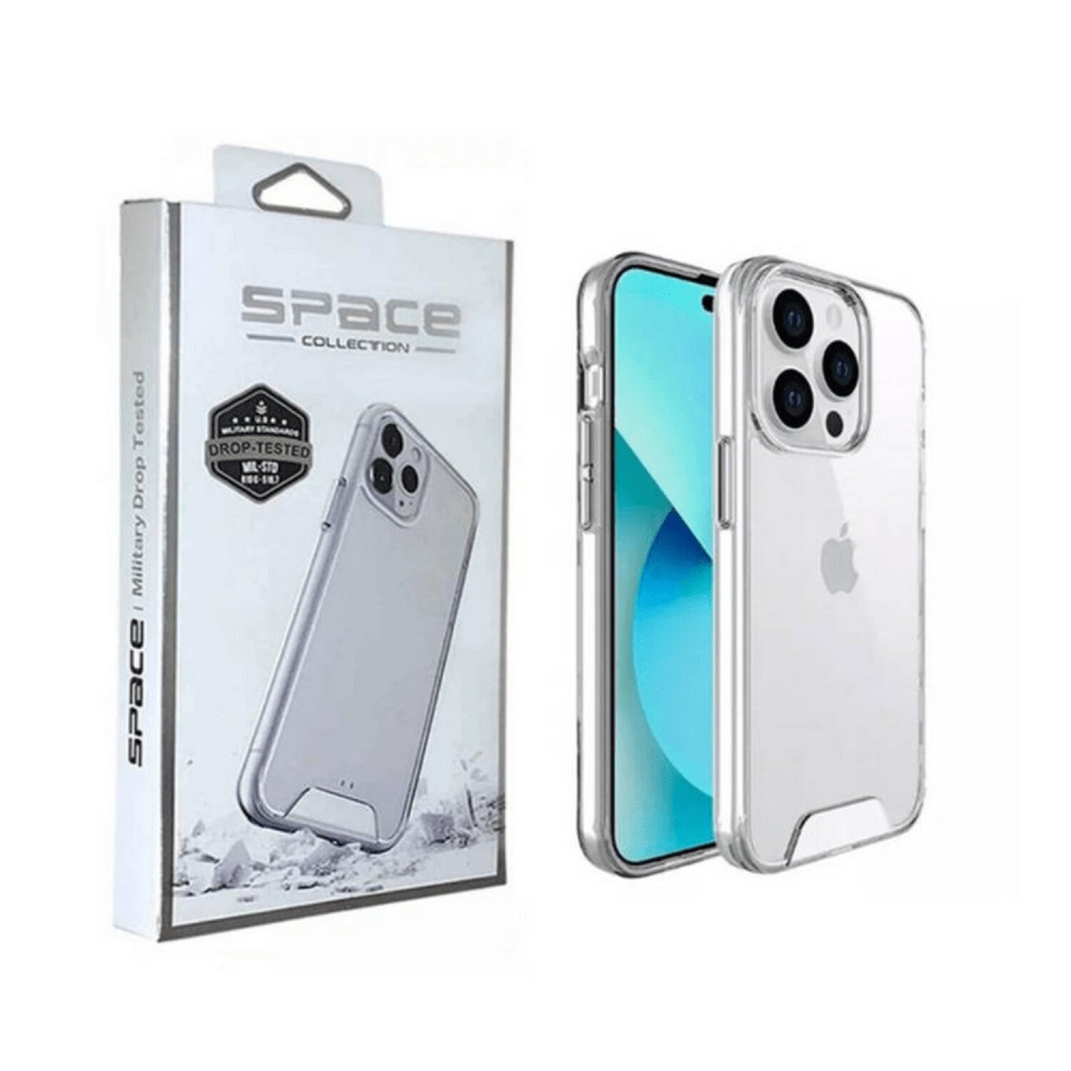 Case Space Anticaida iPhone 13 Pro Max Transparente