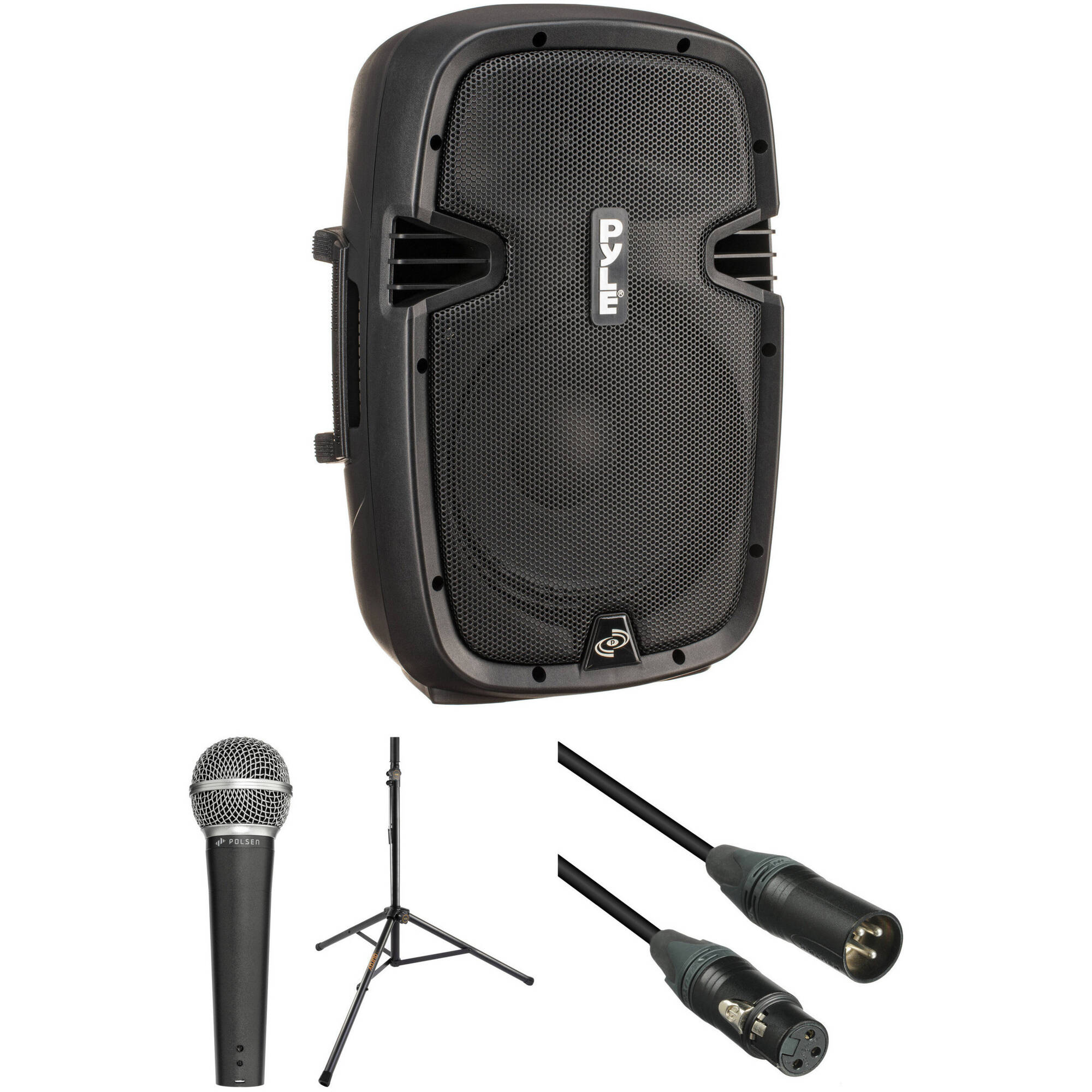 Pyle Pro 10&quot; 2-Way 700W Completo Mono PA System Kit